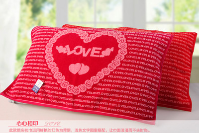 金號廠家直銷正品 純棉浪漫心語婚慶枕巾結(jié)婚祝福心心相印G2967W - 金號廠家直銷正品 純棉浪漫心語婚慶枕巾結(jié)婚祝福心心相印G2967W廠家 - 金號廠家直銷正品 純棉浪漫心語婚慶枕巾結(jié)婚祝福心心相印G2967W價格 - 臨清市金織匯紡織品購銷 - 